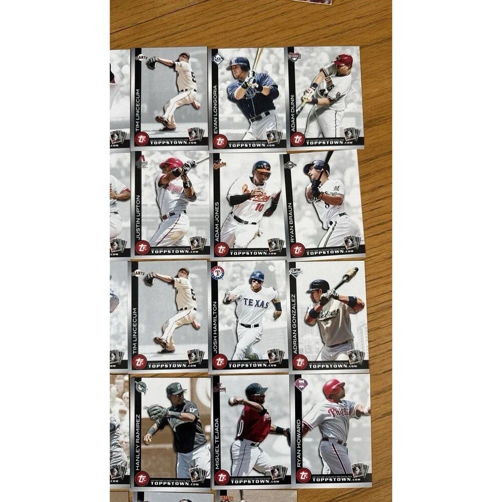 2010 Topps Attax / Toppstown Baseball Card Lot of 29